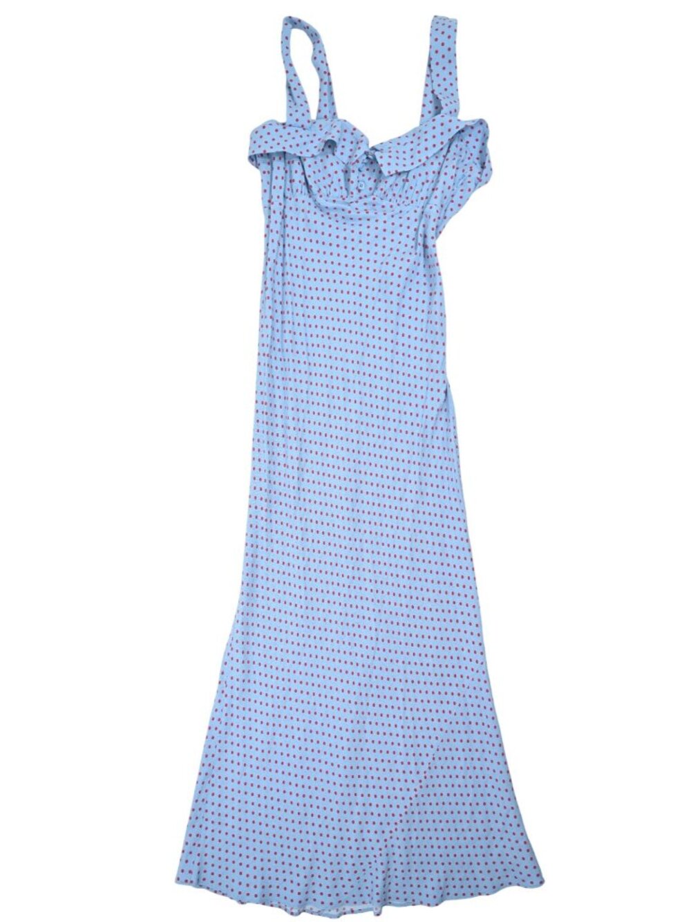 Reformation Tancy Dress in Summertime Dot